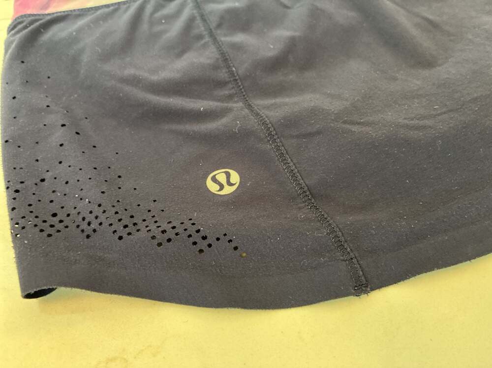 Lululemon Run Light As Air Shorts Deep Indigo Mirage